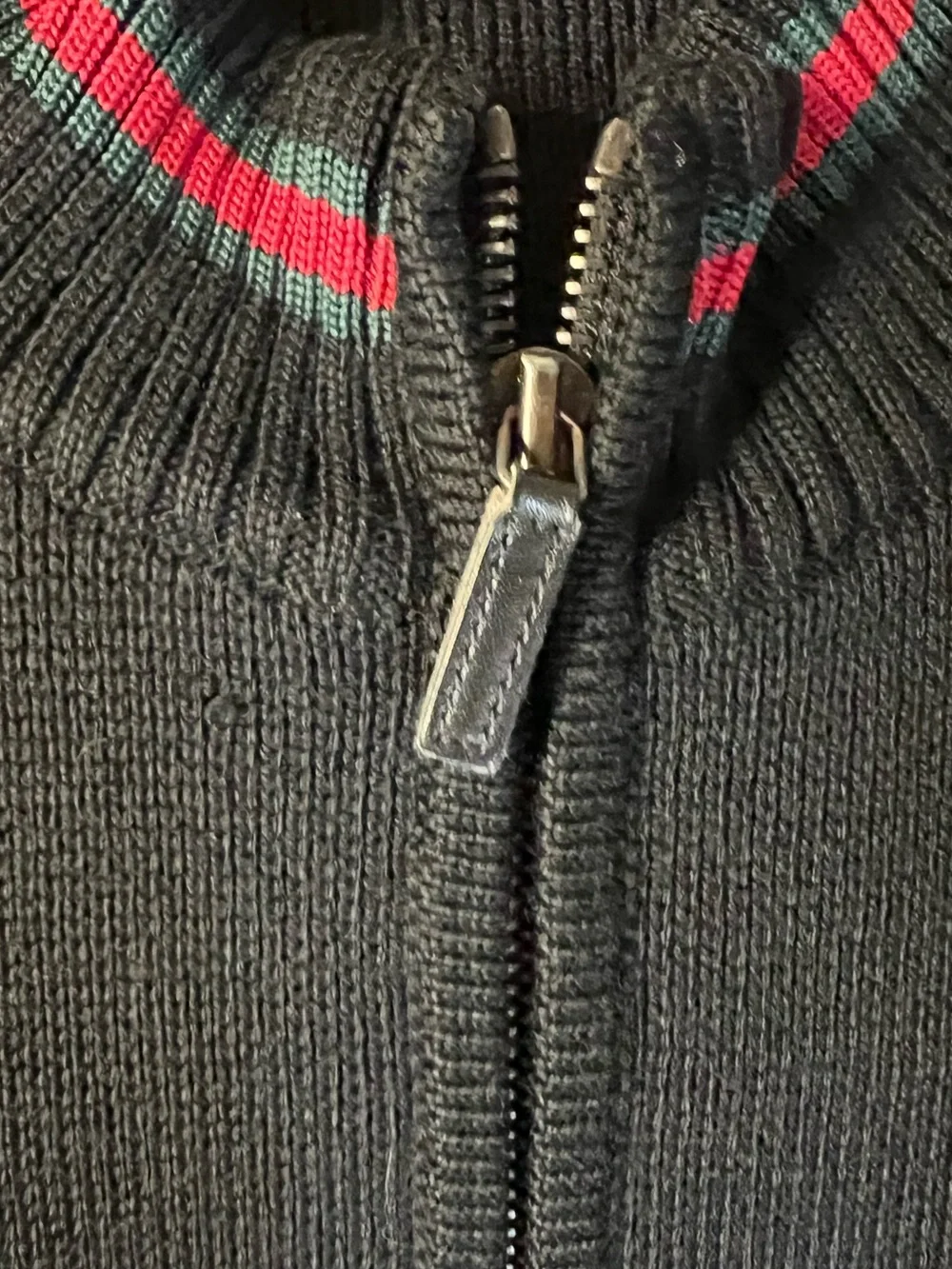 Gucci Wool/Silk Blend Bomber Jacket, size L